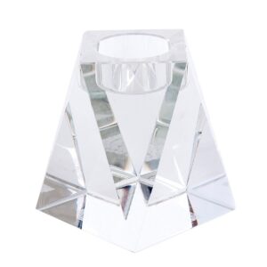 PORTAVELAS CRISTAL 8x8x10 CM