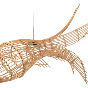 Lampara Techo Ratan Pez 180x80x80 Cm