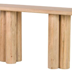 Consola Madera Mango Marron Felo 140x40x75 Cm