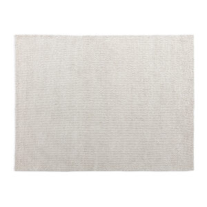 Alfombra 240x1x300 Lana Tejida a Mano -- Beige