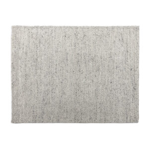 Alfombra 240x1x300 Lana Tejida a Mano -- Gris