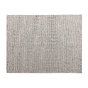 Alfombra 240x1x300 Lana Tejida a Mano -- Gris