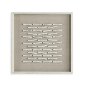 CUADRO 60x4x60 MADERA BLANCO