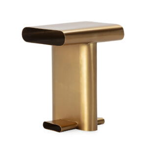 Mesa Auxiliar 40x45x60 Metal -- Dorado