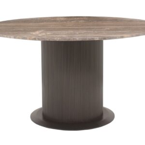 Mesa de comedor Russo marrón 140Ø