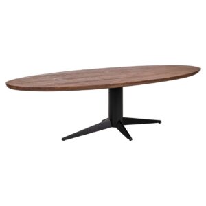Mesa de comedor Stafford spicebrown oval 280