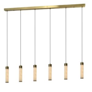 Lámpara de techo Elaris blanca