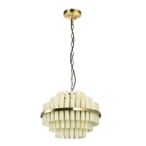 Chandelier Zerine blanco