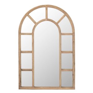 Espejo Ventana Madera Mindi Natural 86x4x130 Cm