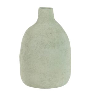 Florero Ceramica Verde 20x20x31 Cm