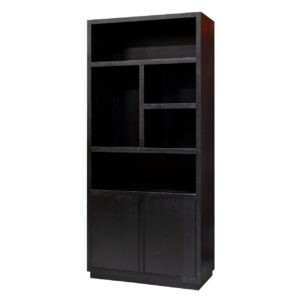 Display cabinet Oakura black Wandkast