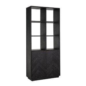 Display cabinet Blackbone Brass black rustic Wandkast