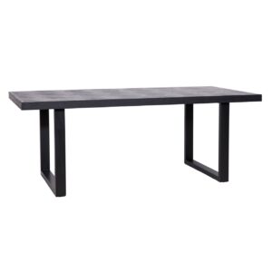 Mesa de comedor Blax negra 200