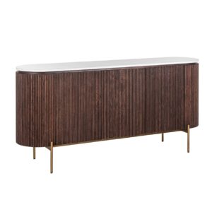 Sideboard Barkley dorado cepillado