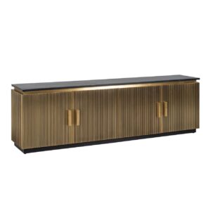 TV cabinet Ironville gold TV-meubel