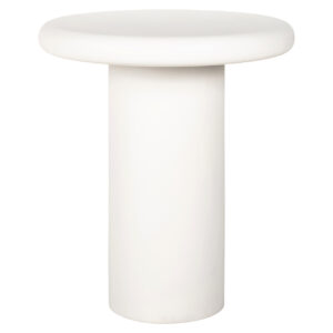 Mesa auxiliar Bloomstone blanca