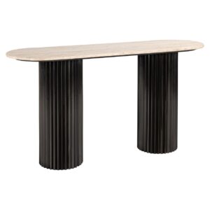 Consola Hampton marrón oscuro