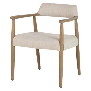 Silla Madera Fresno Beige 59x57x74 Cm