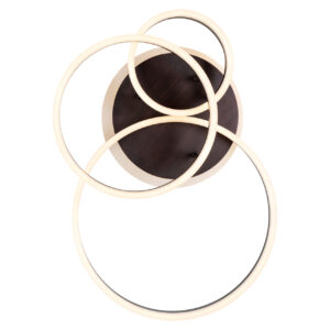 Luz de techo Mosa bronce