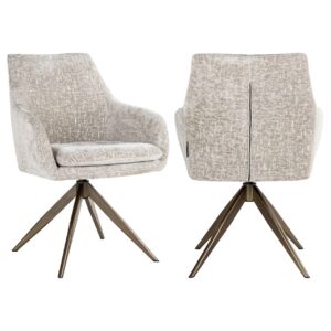 Silla de comedor Lisonne pearl island giratoria