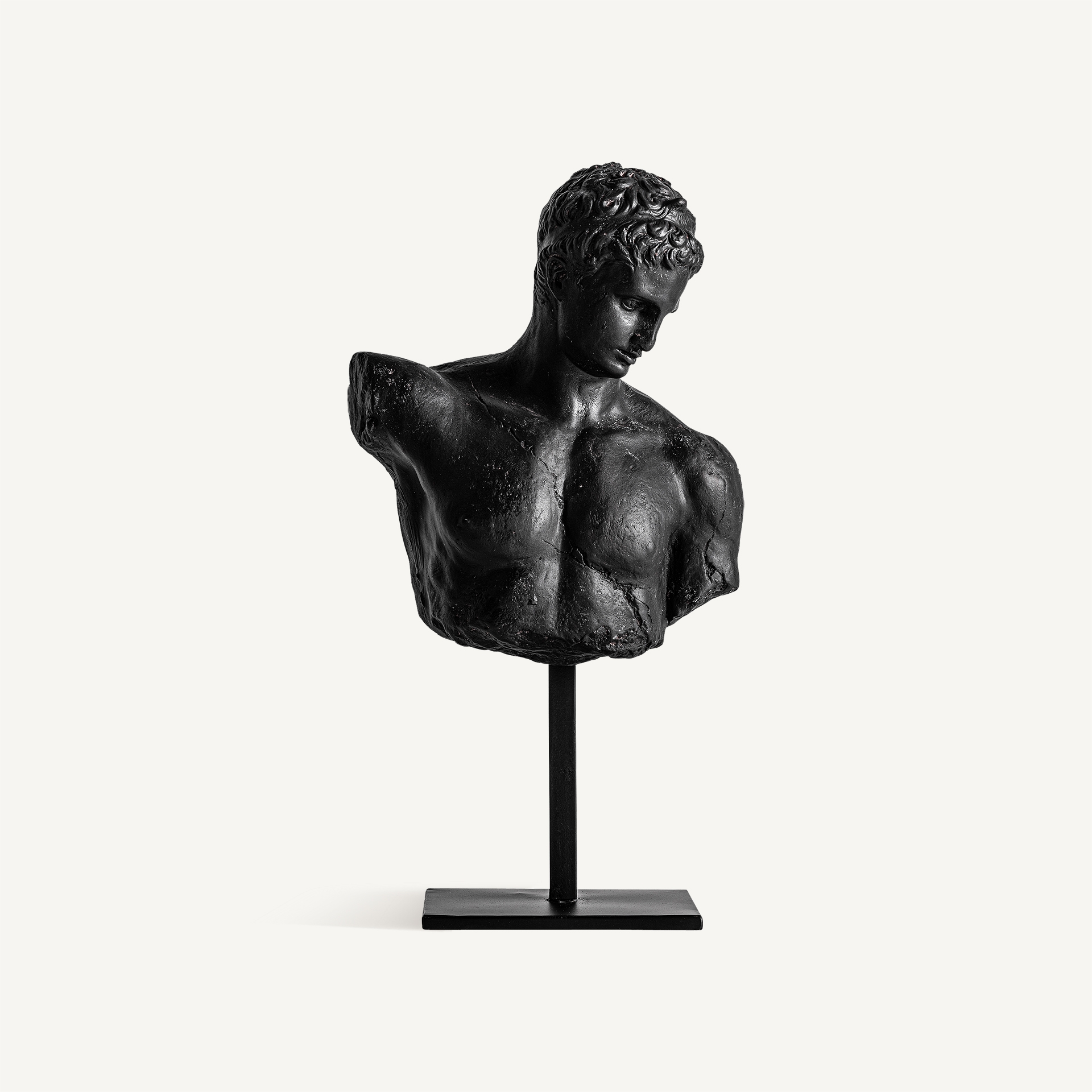 busto helios base de metal busto helios base de metal