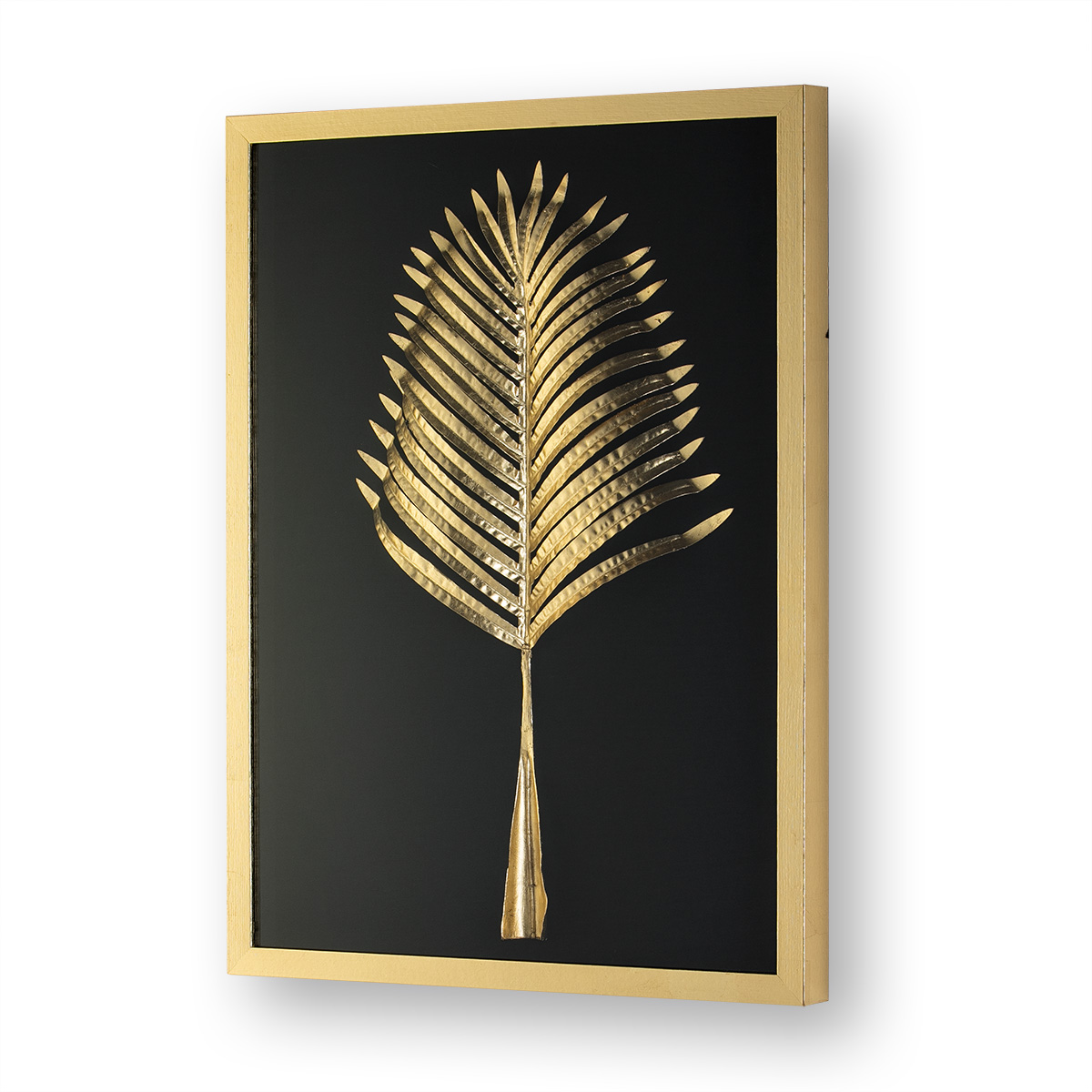 Cuadro 60x5x80 Cristal/Madera Dorado/Metal Dorado Cuadro 60x5x80 Cristal/Madera Dorado/Metal Dorado