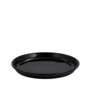 Plato 42x42x4 Gres -- Negro