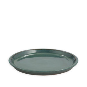Plato 45x45x5 Gres -- Verde Jade