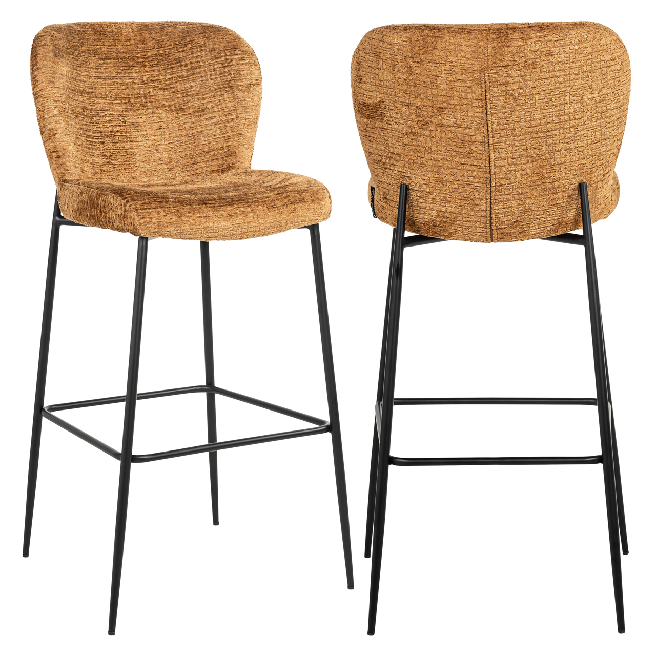 Bar stool Darby cognac fusion Barstoel