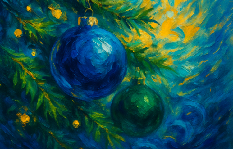 Decoración Navideña 2025: El Elegante Renacimiento del Azul Noche y Verde Profundo en Gijón - decoración navideña 2025, azul noche navidad