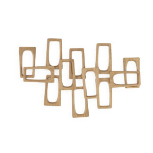 Escultura 101x4x65 Madera de Roble -- Natural