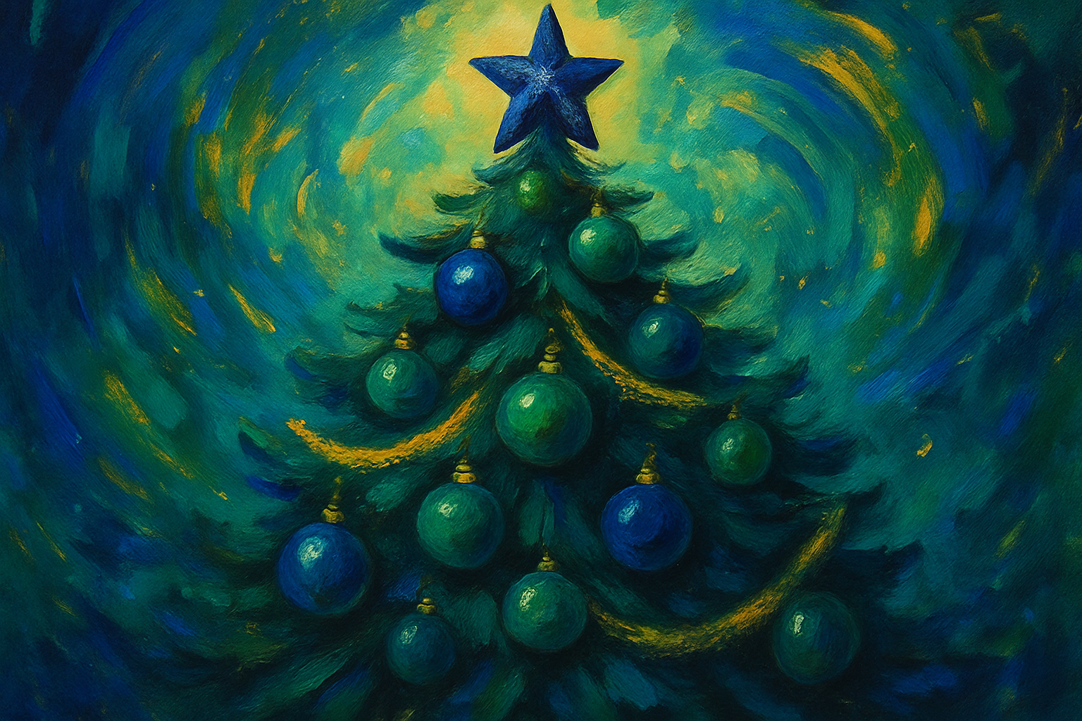 Decoración Navideña 2024: El Elegante Renacimiento del Azul Noche y Verde Profundo en Gijón - decoración navideña 2024, azul noche navidad