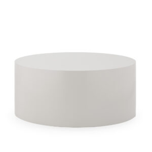 Mesa de Centro 90x90x40 Madera DMF -- Blanco