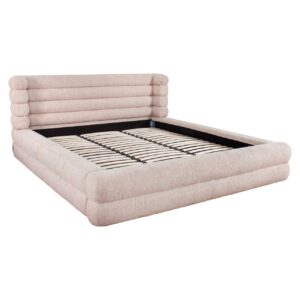 Bed Obidis natural linear 180x210 with storage Bed