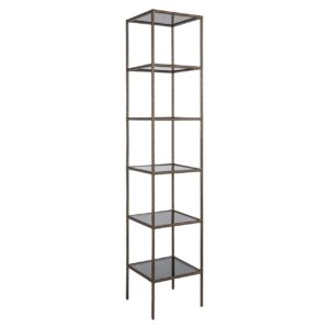 Vitrina Sheridon dorada