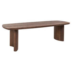 Mesa de comedor Baldwin marrón especiado 270