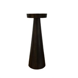 Candle holder Evola bronze S Kandelaar