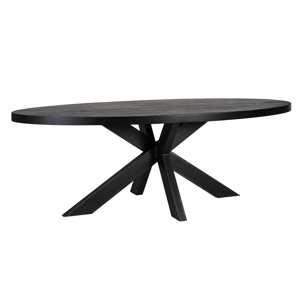 Mesa de comedor Watson 235 con pata de araña negra