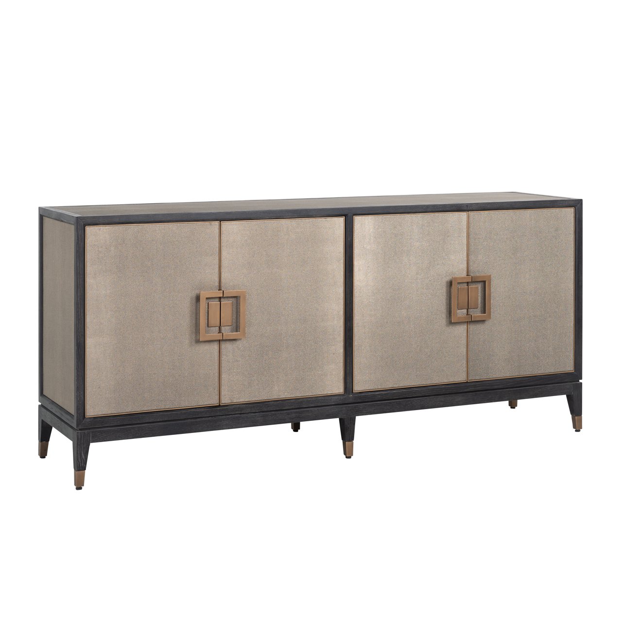 Aparador Bloomville bronce shagreen