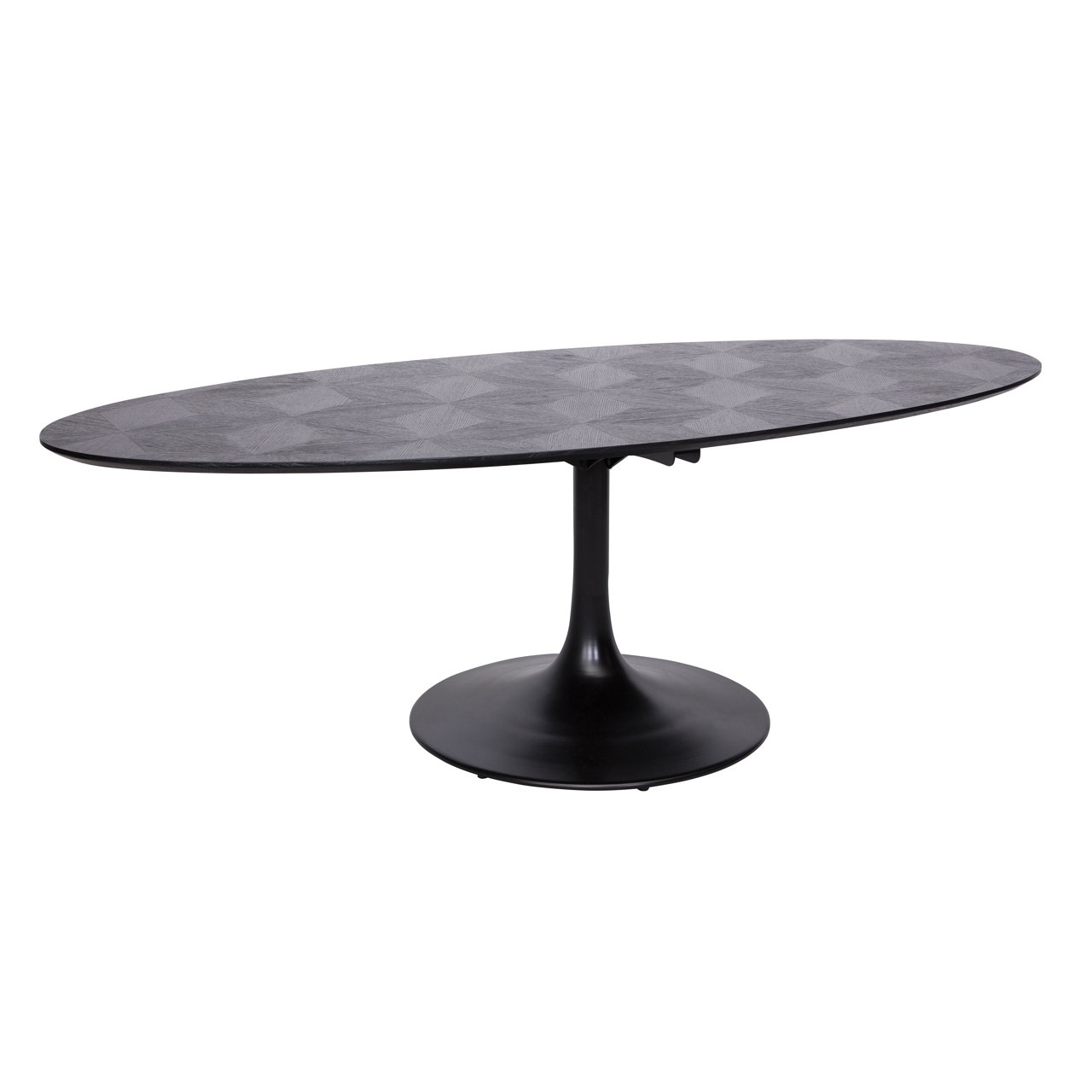 Mesa de comedor Blax ovalada negra 250