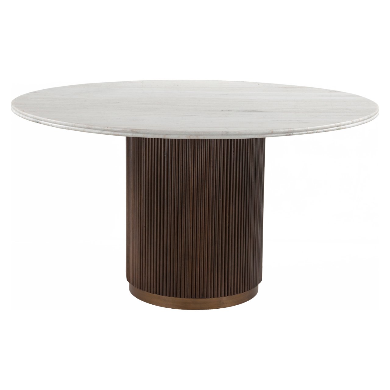 Mesa de comedor Mayfield 140Ø (Marrón)