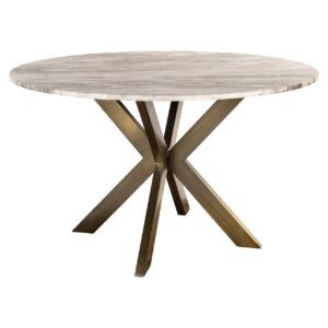 Mesa de comedor Bottega 140Ø (Blanco)