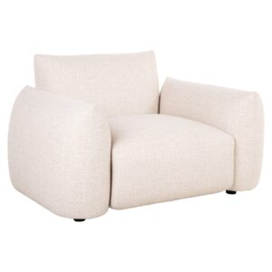 Outdoor lounge chair Dawson beige alpine