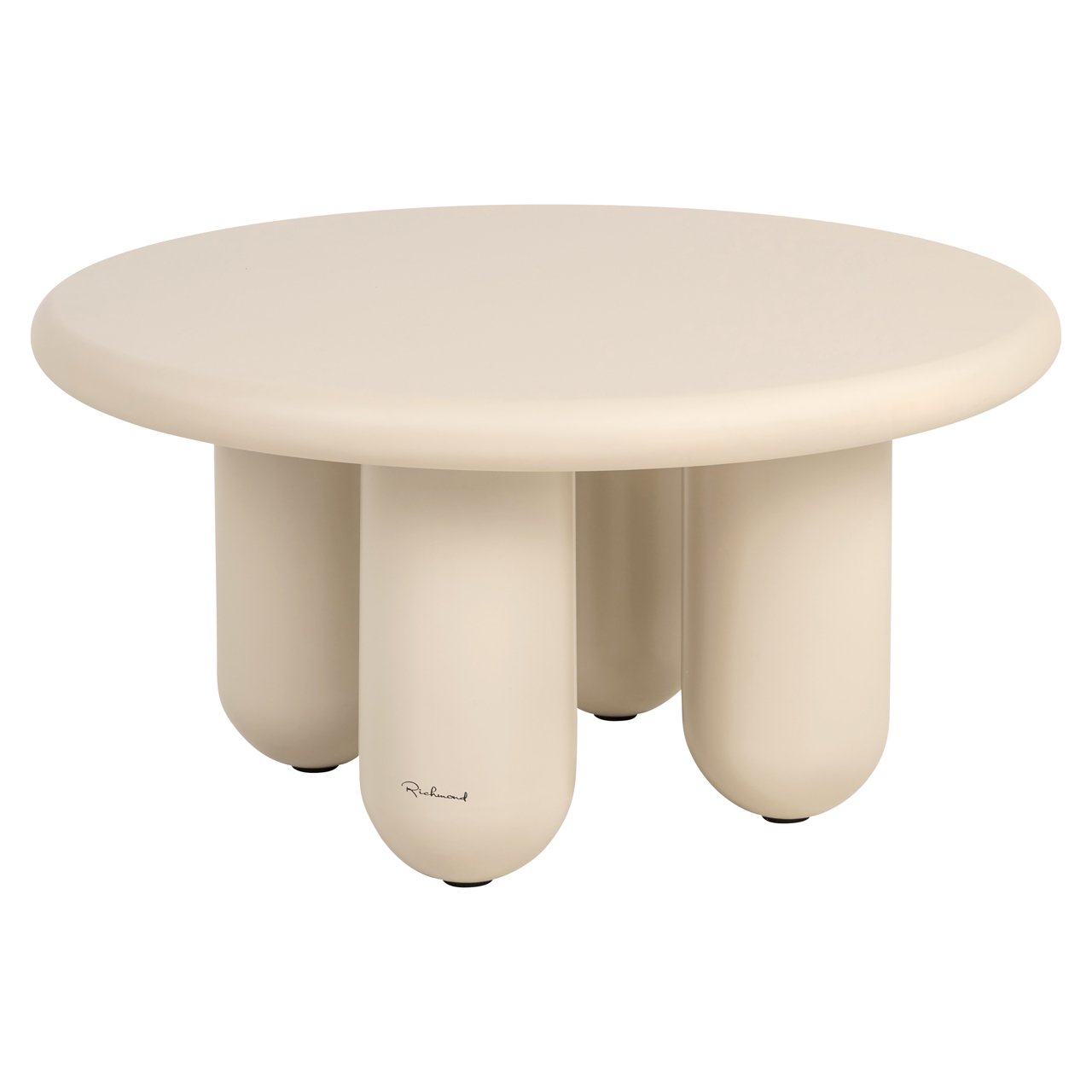 Mesa de café Calma 80Ø (Beige)