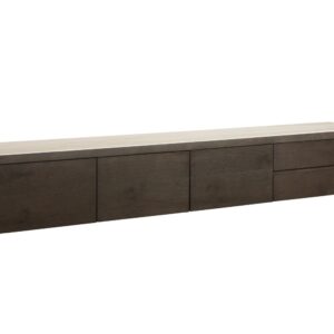 Mueble de TV Lachance en marrón