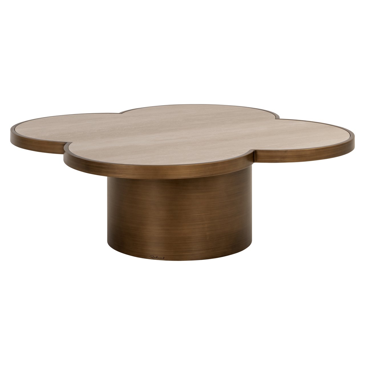 Mesa de café Clover (Beige)