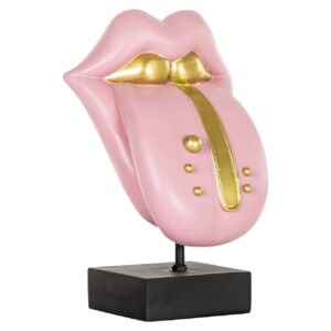 Figura Tongue rosa