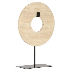 Objeto decorativo Manou pequeño beige