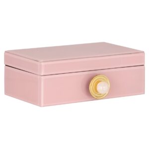 Caja de almacenamiento Jamila grande (Rosa)