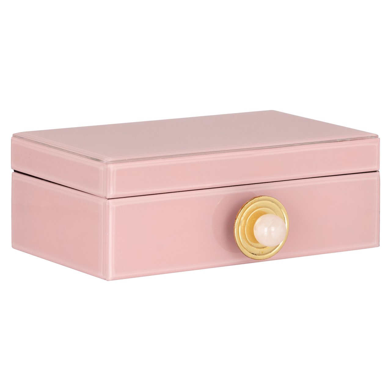 Caja de almacenamiento Jamila grande (Rosa)